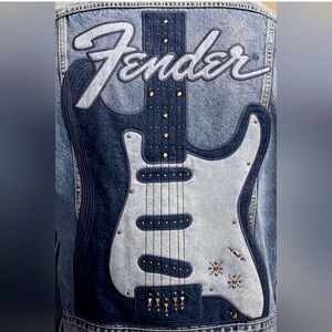 Lucky Brand® x Stratocaster Fender™ 70th Anniversary Denim Guitar